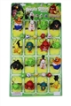 OBL620215 - 2 to 4 inches of angry birds 16 key buckles