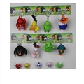 OBL620217 - 2 to 4 inches of angry birds only key buckles