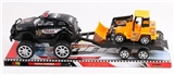 OBL620424 - 喷漆惯性越野警车拖工程车