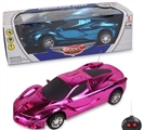 OBL620570 - Remote control car 1:18 electroplating two-way ferrari