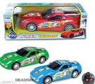 OBL620589 - The remote control car and POLI two-way ferrari