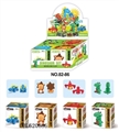 OBL620686 - 4 only dinosaur series