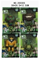 OBL621075 - 13 inch touch acousto-optic evade glue BEN10 doll (bulk 4)