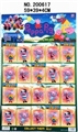 OBL621136 - OPP bag 3.5 -inch pink pig (20 bags/board)