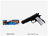 OBL621291 - Hand silver flint gun