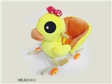 OBL621411 - 音乐鸭子摇摇椅带轮子