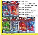 OBL621477 - 6.5寸灯光联盟头手脚可拆2只（3款）