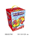 OBL621780 - Space sand fruit set (800 g / 2 sand color fruit accessories tools)