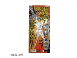 OBL621997 - Spider-man double 2 wristbands, 1 sword shell