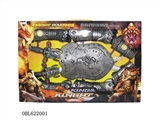OBL622001 - Spider-man 4 hand double sword and shield, 2 wristbands