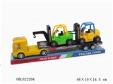 OBL622204 - 惯性车拖二只工程车