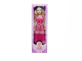 OBL622717 - Window box of 22 inch empty handed music barbie