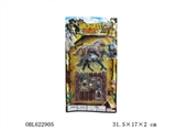 OBL622905 - Cowboy plus horses and accessories