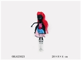 OBL623023 - 10寸实身6手蜘蛛怪妹