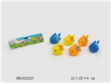 OBL623227 - Lining plastic six fish