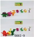 OBL623299 - Two dinosaurs, orange