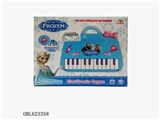 OBL623358 - Ice princess light music portable electronic organ