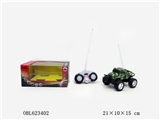 OBL623402 - Two-way remote control simulation of military vehicle