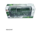 OBL623487 - Military model rocket car 1:6 0 back in alloy