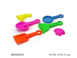 OBL623818 - 沙滩车（沙铲4支+沙漠2个）