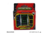 OBL623829 - Slide window box small alloy car (3 PCS)
