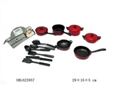 OBL623957 - Painted red tableware