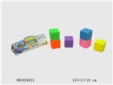 OBL624031 - The lining plastic digital square/six zhuang