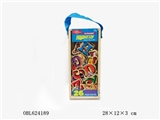 OBL624189 - English wooden magnet