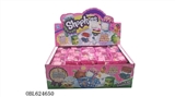OBL624650 - 75 sets of 1 basket shopping bag 1 doll