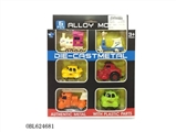 OBL624681 - 1:6 slide 4 alloy cartoon car