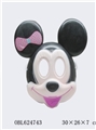 OBL624743 - Plastic mickey masks