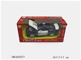 OBL625277 - 1:32 mustang alloy back to the police car, lamp with light and sound within 4 to open the door, the 