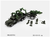 OBL625761 - 惯性军车+炮