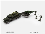 OBL625762 - 惯性军车载坦克+炮