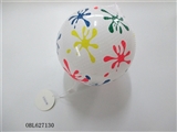 OBL627130 - 9 inch white background color printing ball