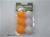OBL627162 - 6 ZhuangShuang blister ping pong balls