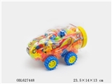 OBL627448 - 中法拉利益智类积木多色混装称重160克(165PCS)