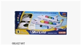 OBL627487 - Double music 3 d light universal space shuttle