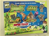 OBL627532 - Electric light music 2 generation BEN10 rail train