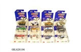 OBL628196 - 1:64合金军用车