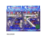 OBL628209 - 警察套装（合金滑行）