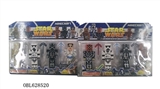 OBL628520 - 5 inches (Star Wars) blocks edition glow 4 only card pack