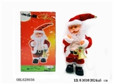 OBL628656 - 电动脚动甩帽圣诞老人