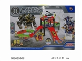 OBL629508 - Track with only 1 alloy car parking lot