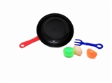 OBL629679 - Black simulation fry pan