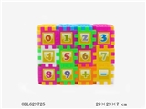 OBL629725 - 积木OPP袋（英文、数字卡通图案）38PCS