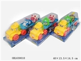 OBL630010 - POLI卡通惯性拖车（配两只惯性车）