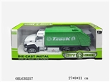 OBL630257 - 合金回力运输车3款