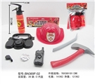 OBL630296 - Fire suit red fire hat 8 times