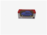 OBL630901 - 1：32合金哑光回力甲壳虫车  可开车门  俄文